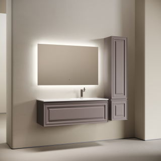 Тумба подвесная под раковину Sancos Very VR120RSM правая 120 см Doha Soft